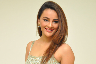 Seerat Kapoor at Okka Kshanam Trialer launch